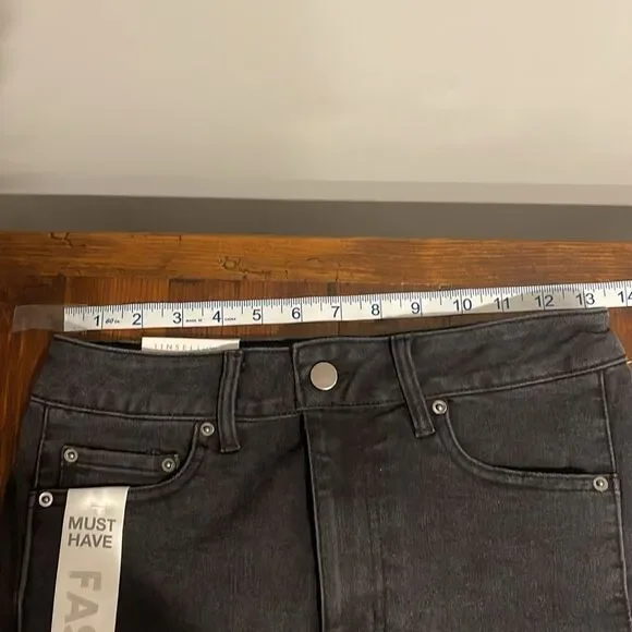 NWT Tinseltown Jean Mini Skirt Size 1 - Picture 6 of 10